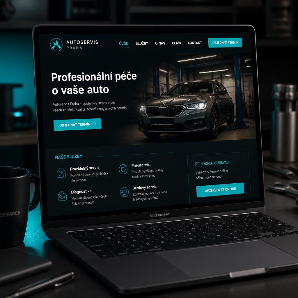 Ukázka webu — Autoservis