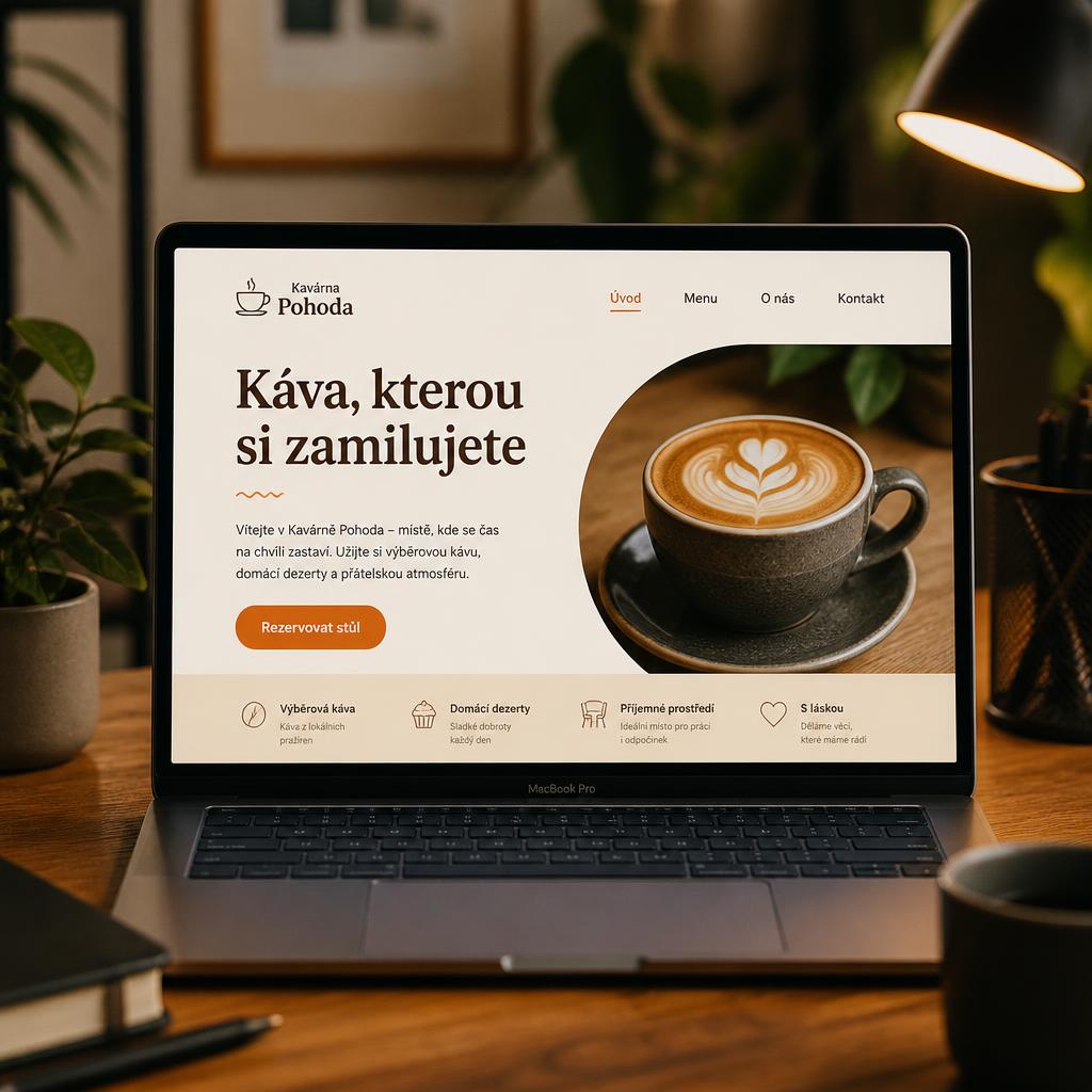 Ukázka webu — Kavárna
