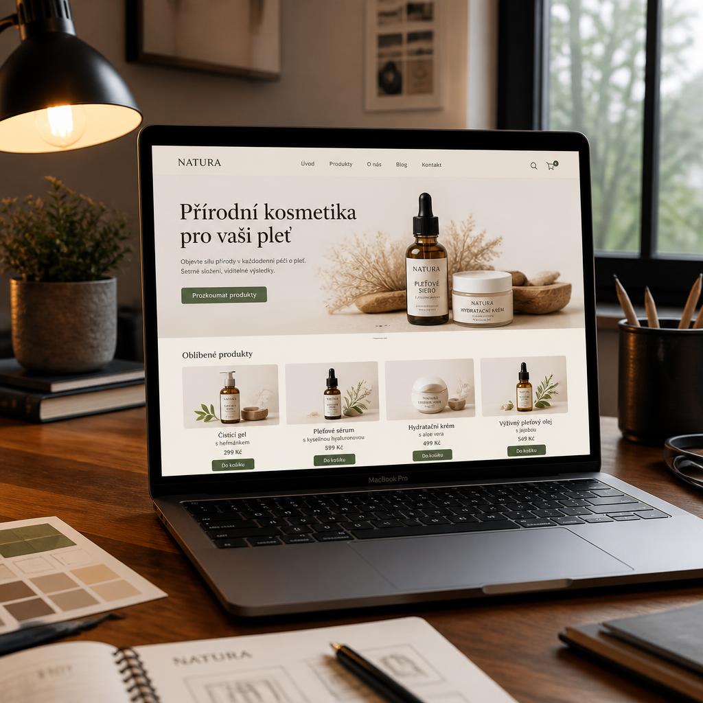 Ukázka webu — Kosmetický salon