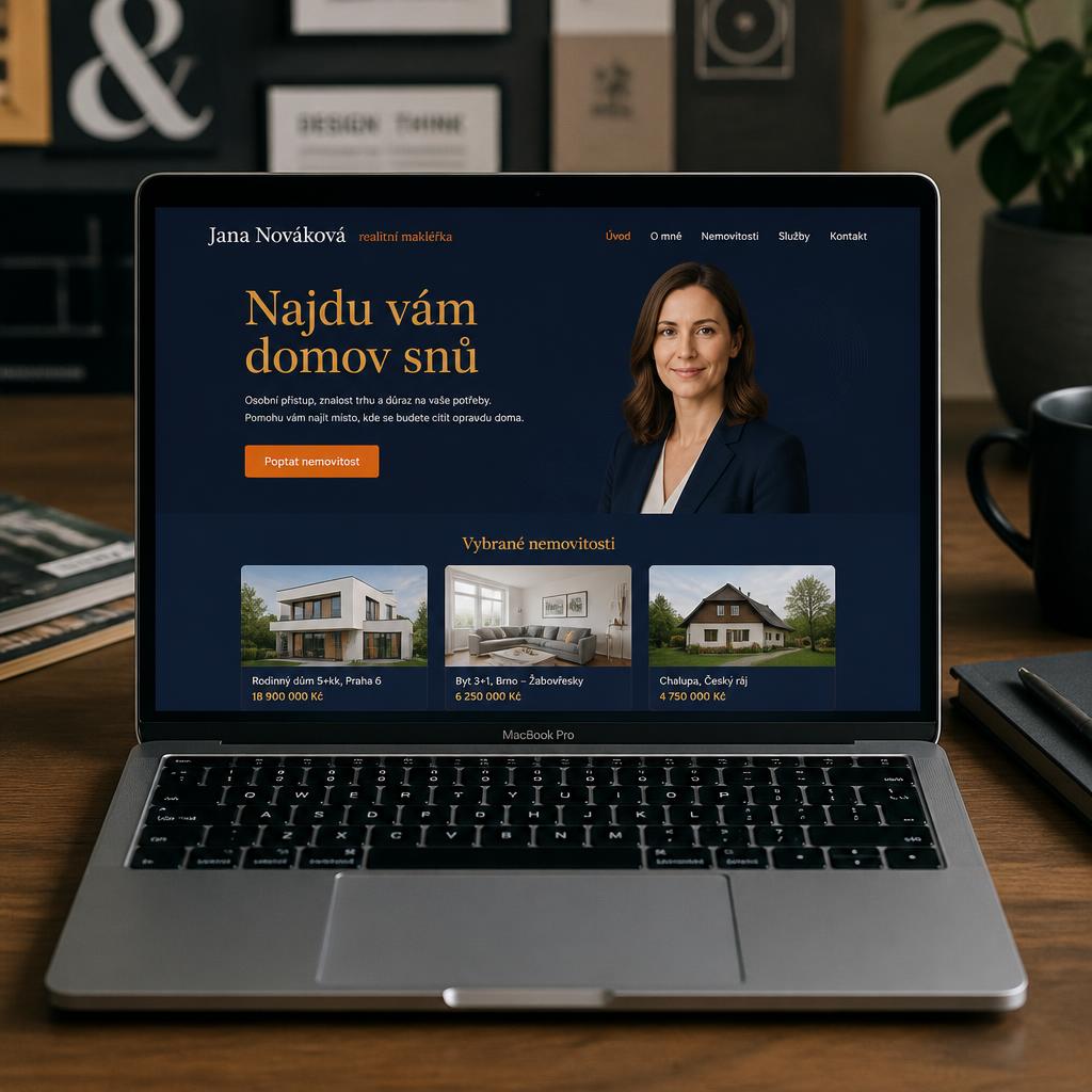 Ukázka webu — Realitní kancelář