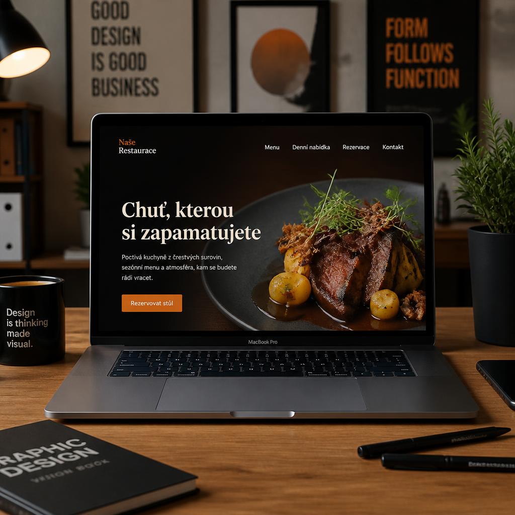Ukázka webu — Restaurace