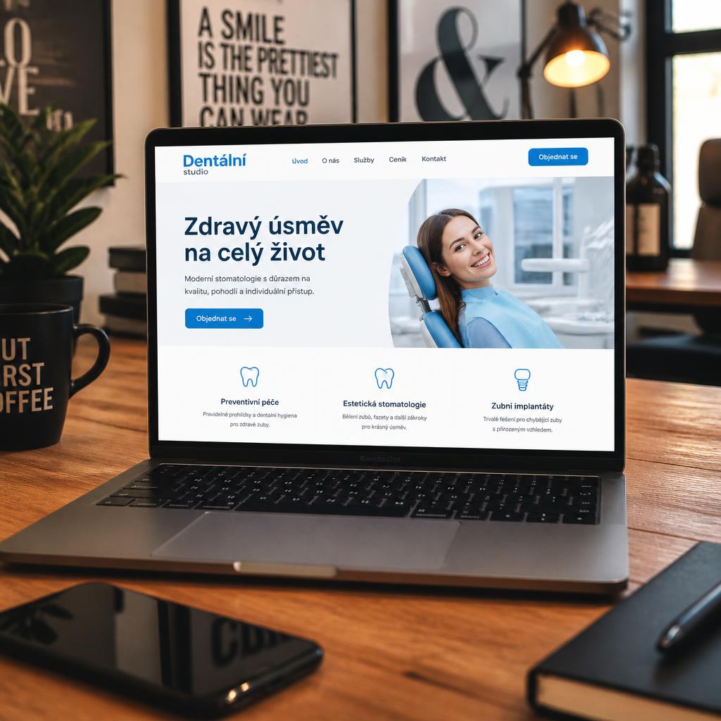 Ukázka webu — Zubní ordinace